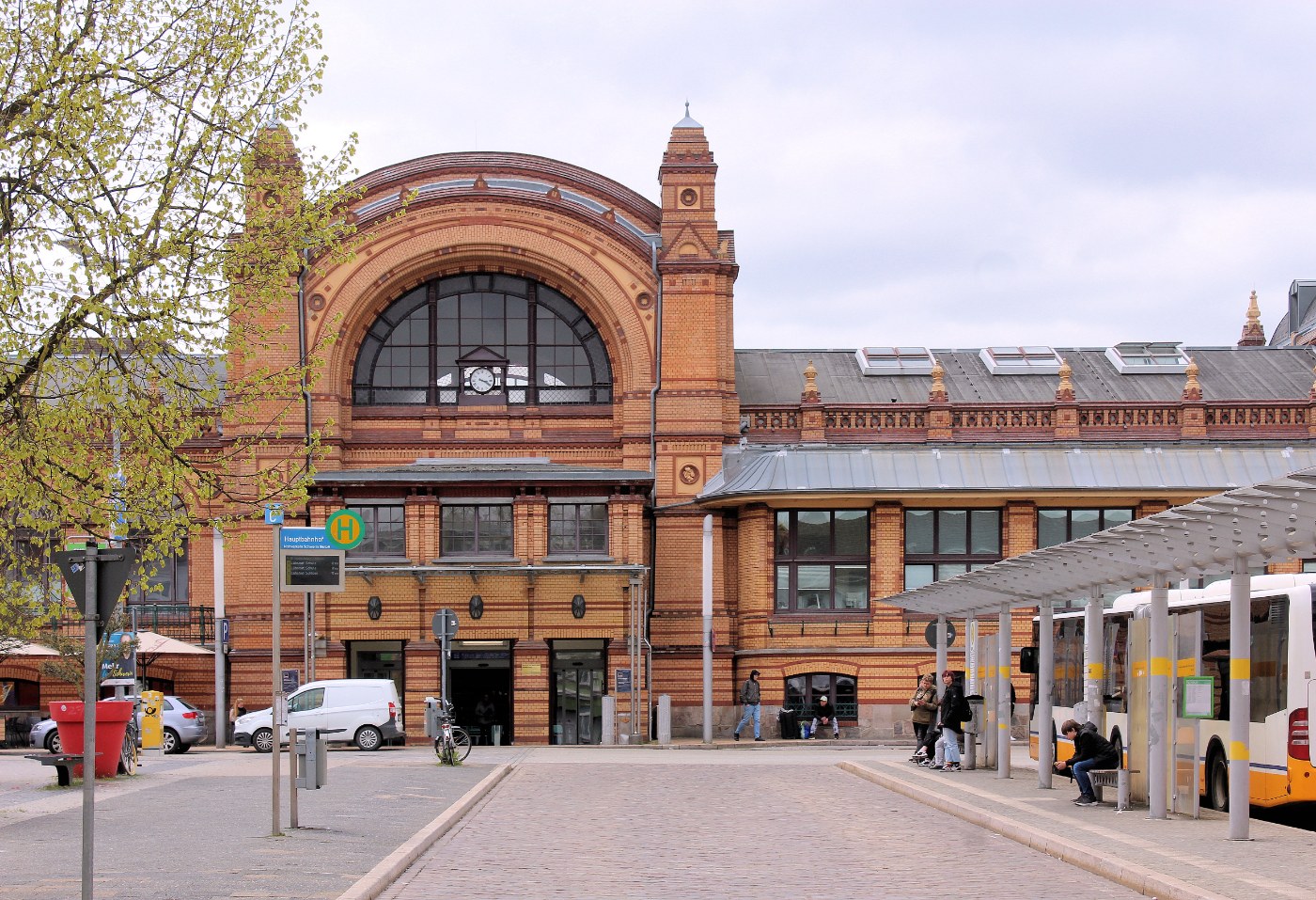 Hauptbahnhof Schwerin, weitere Ansicht