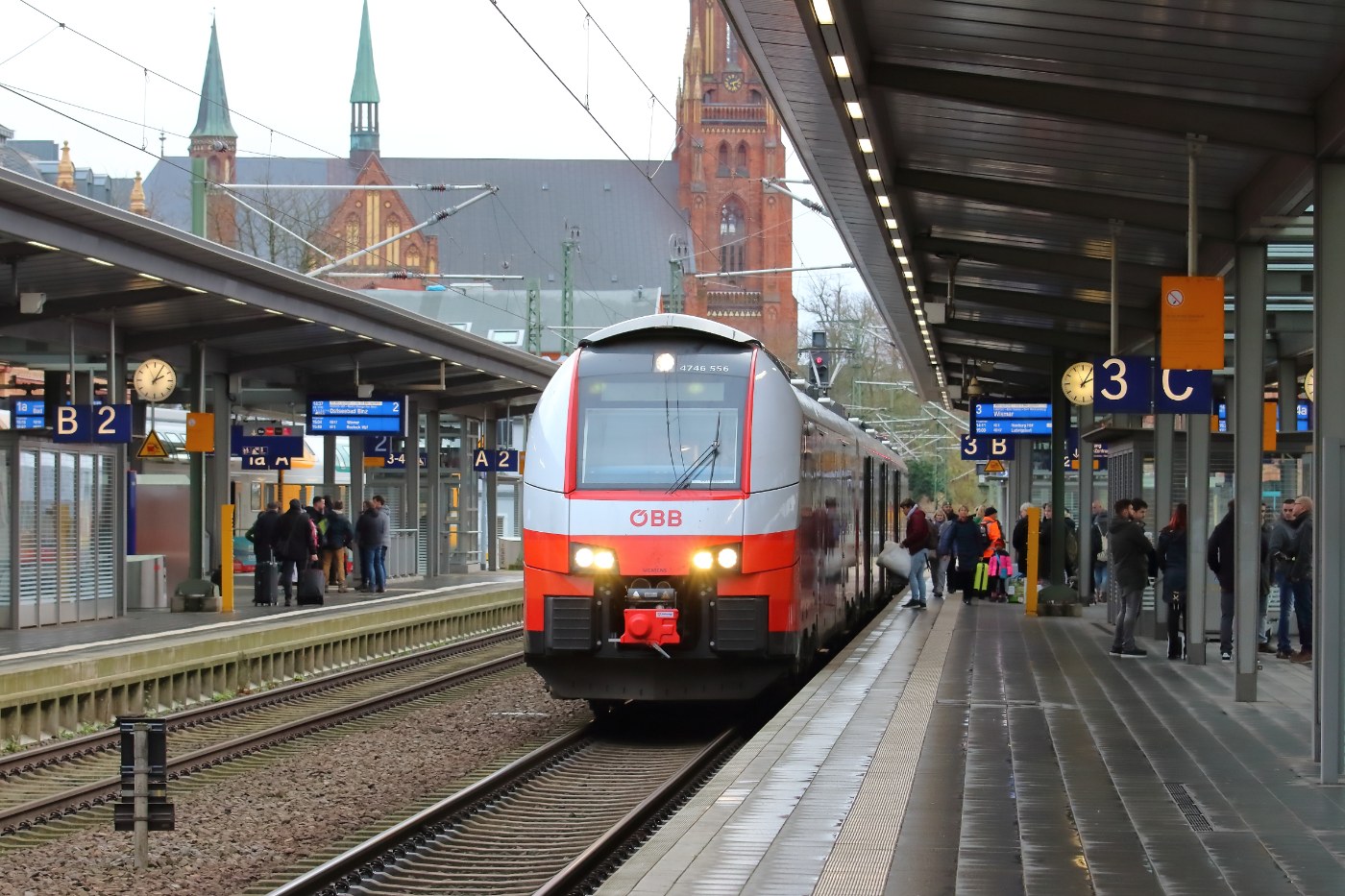 ODEG-Triebzug in Schwerin