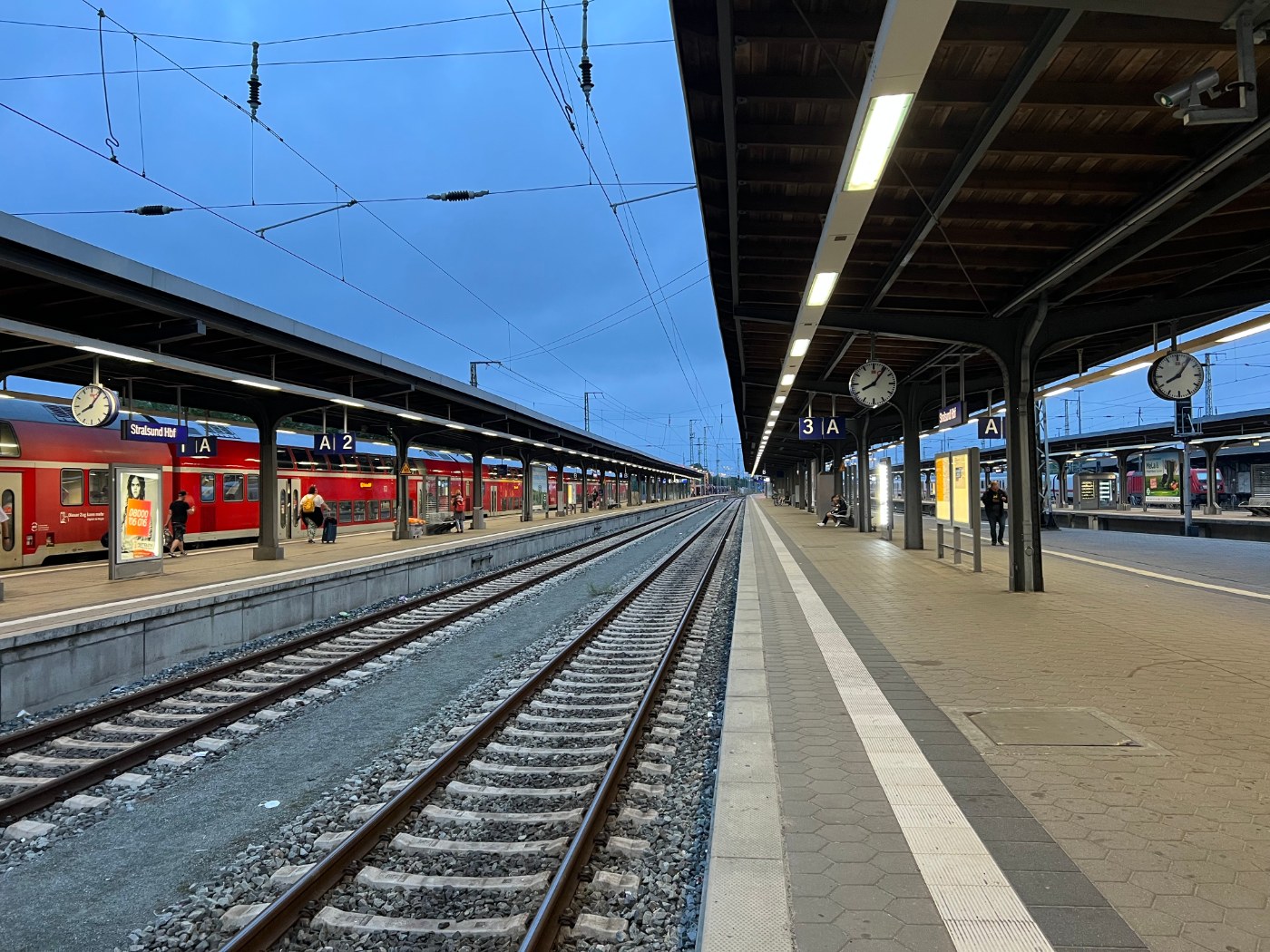Hauptbahnhof Stralsund, Ansicht