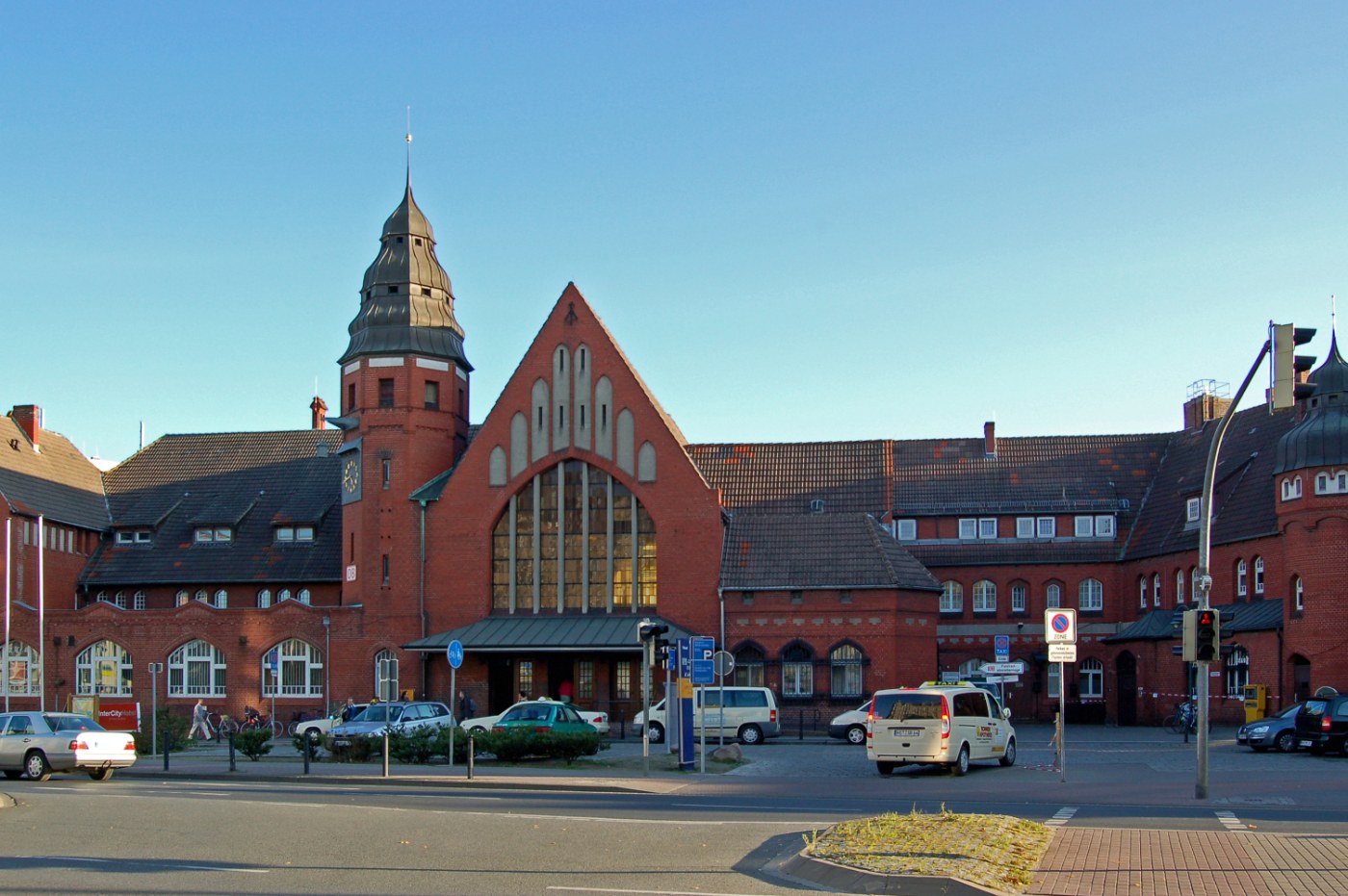 Bahnhof Stralsund, Ansicht 2008