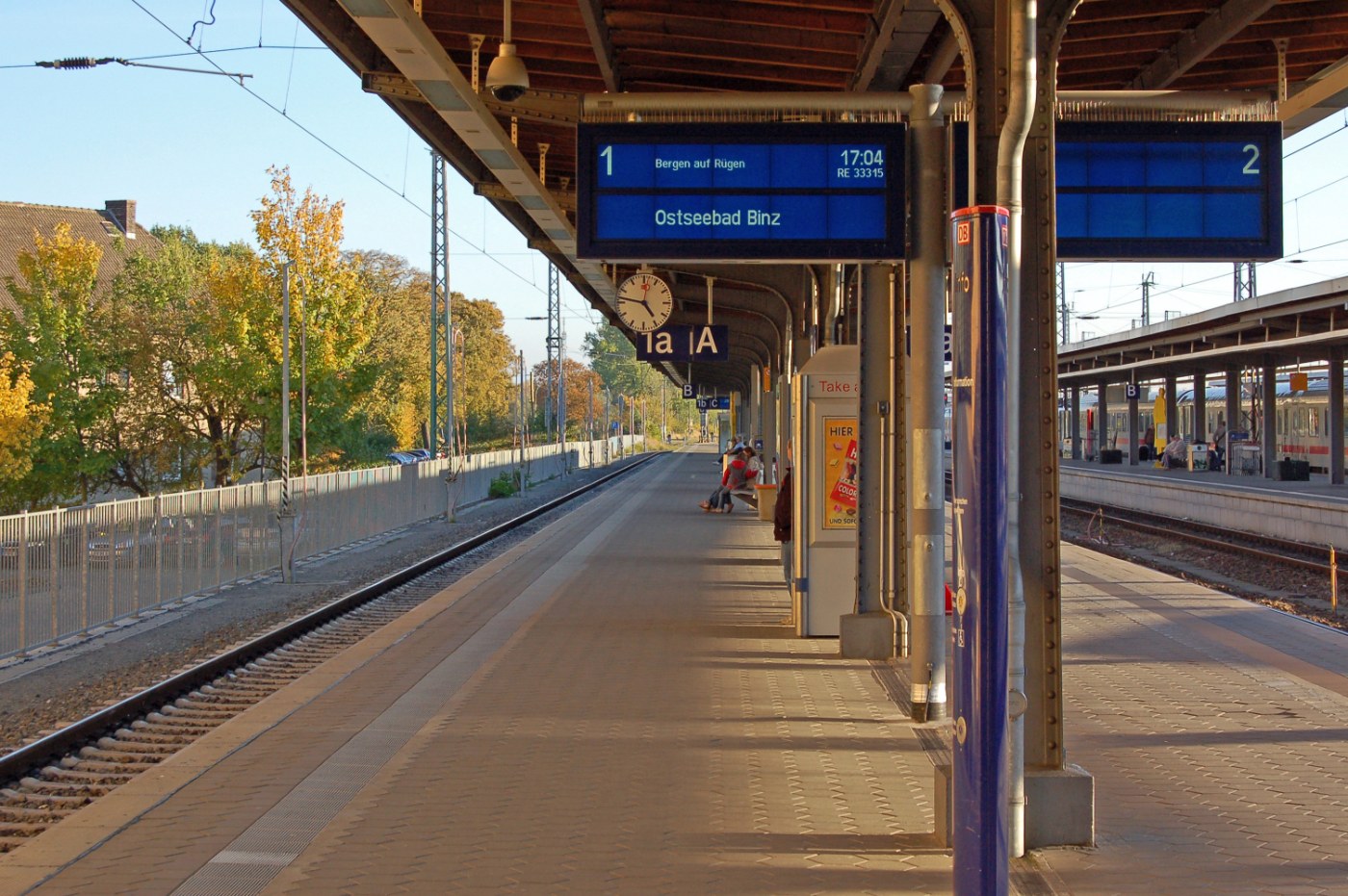 Bahnhof Stralsund, weitere Ansicht