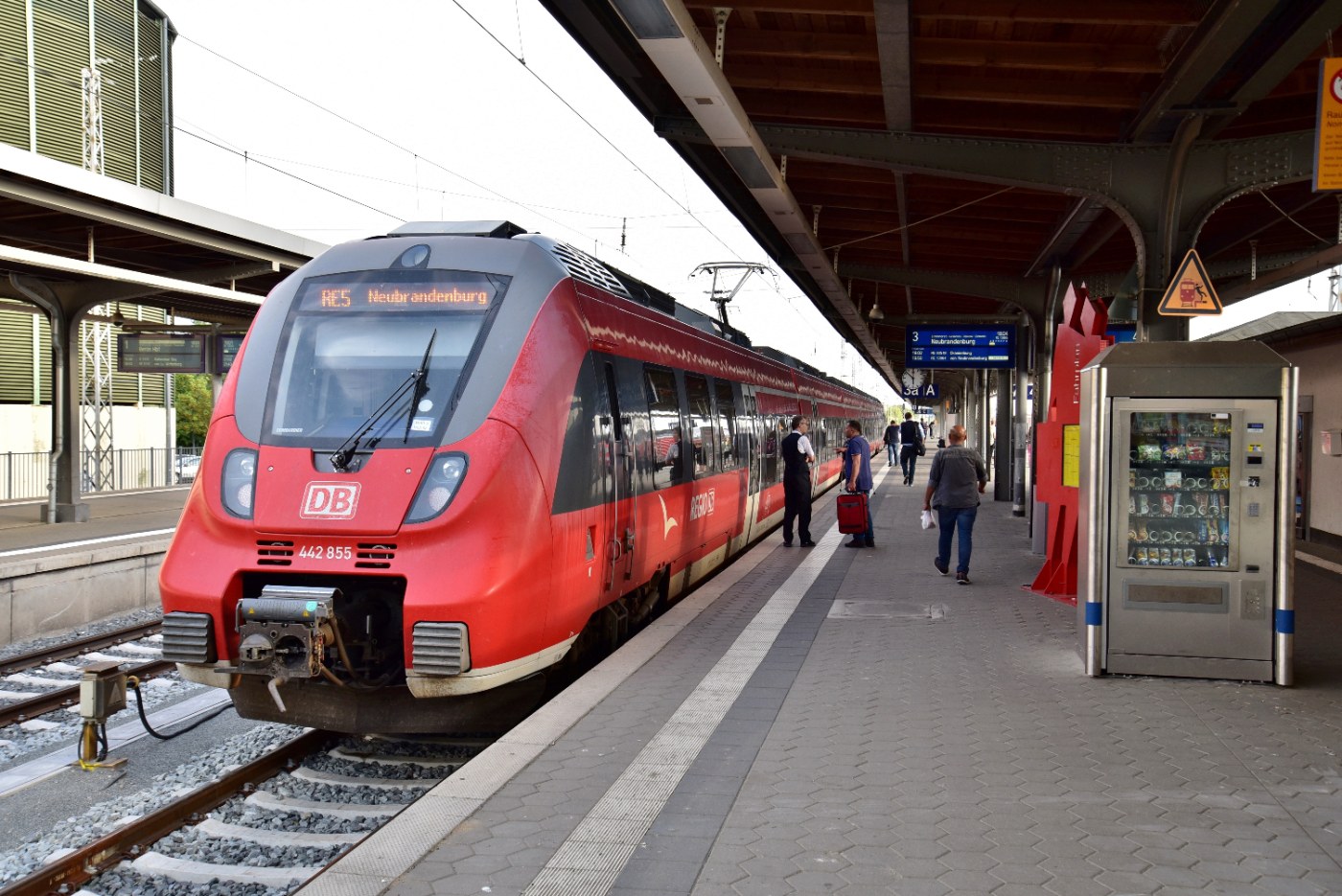 Triebzug in Stralsund