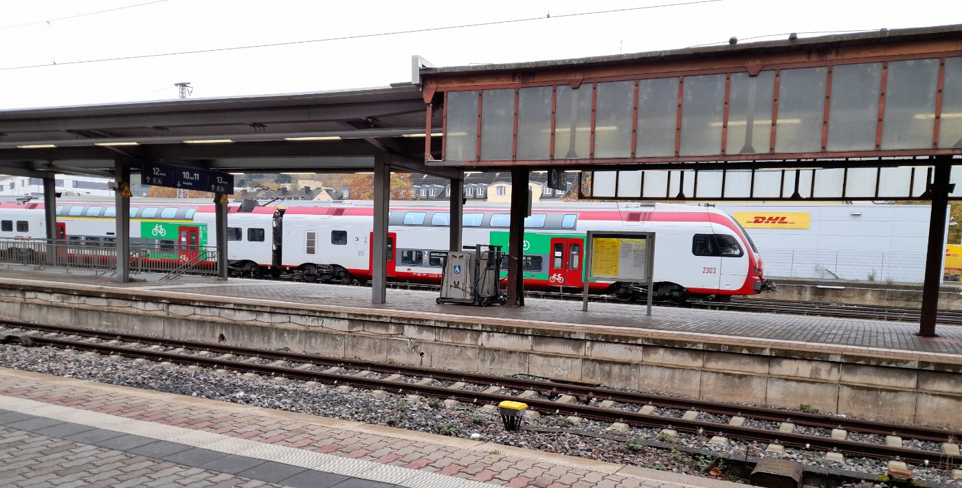 Luxemburger Zug (CFL) in Trier