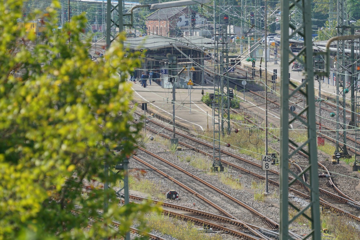 Tübinger Hauptbahnhof, weitere Ansicht