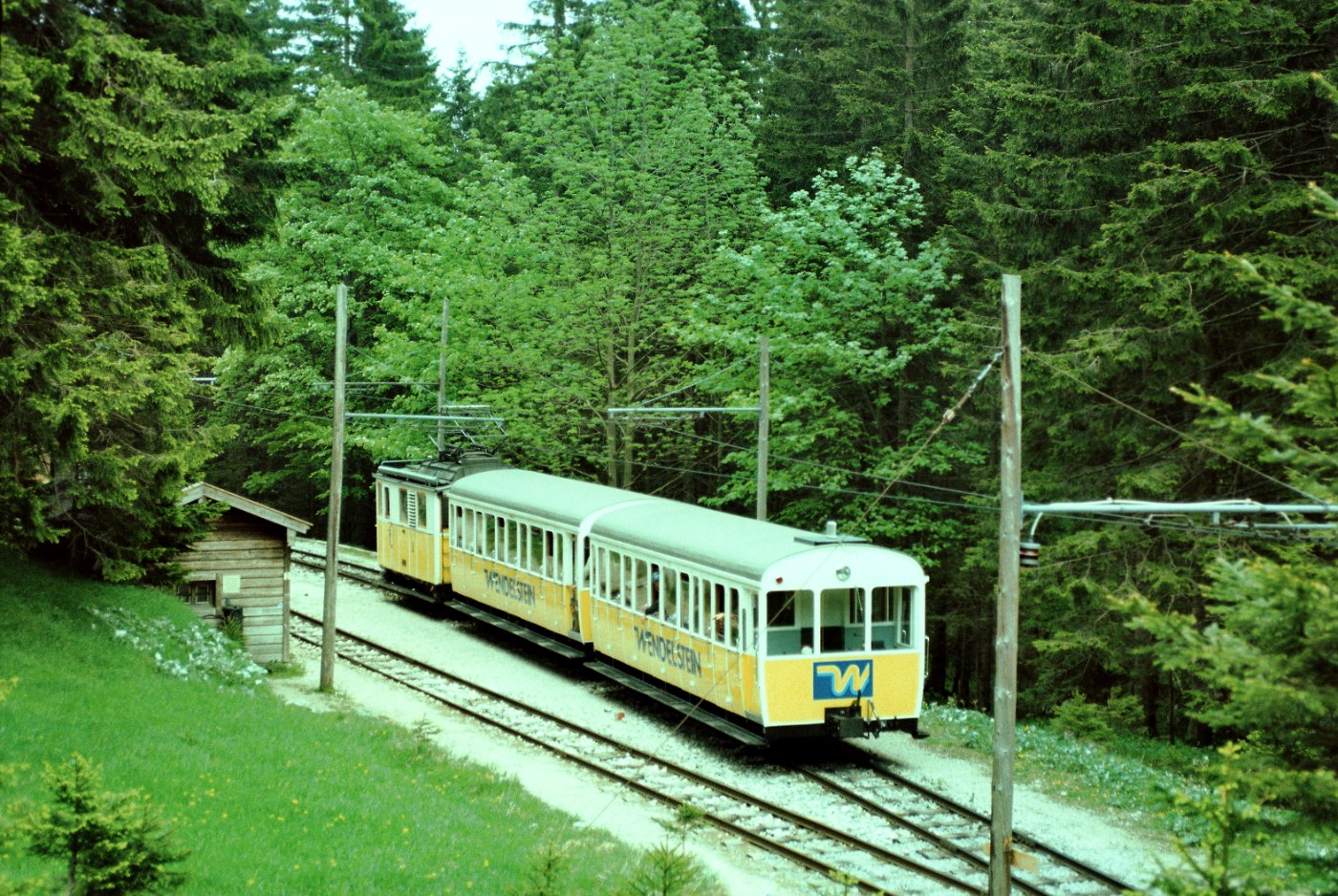 Zahnradlokomotive der Wendelsteinbahn