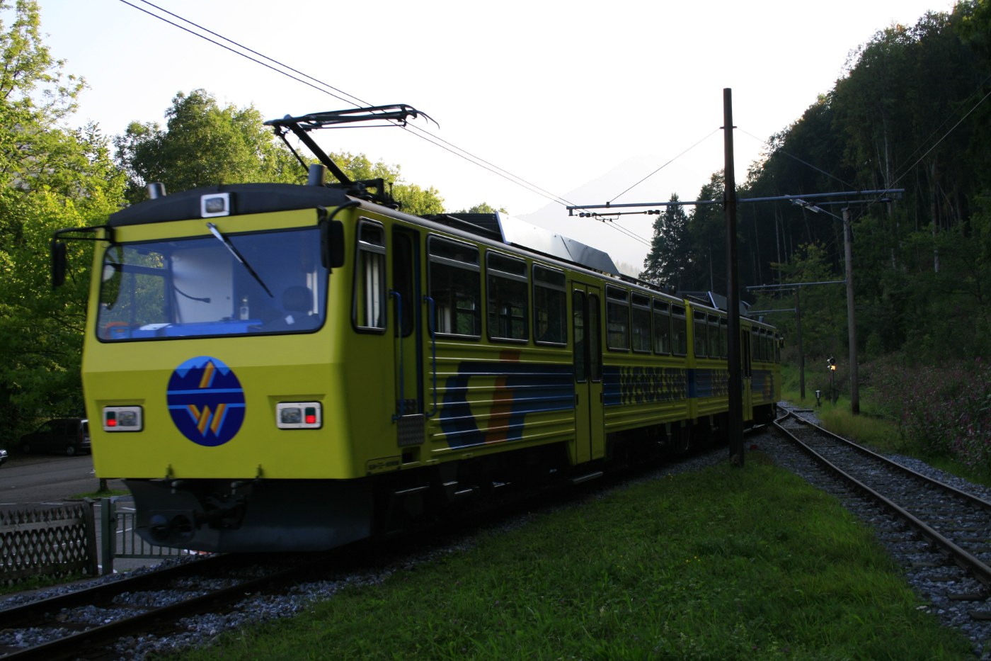 Bergblick von der Wendelsteinbahn