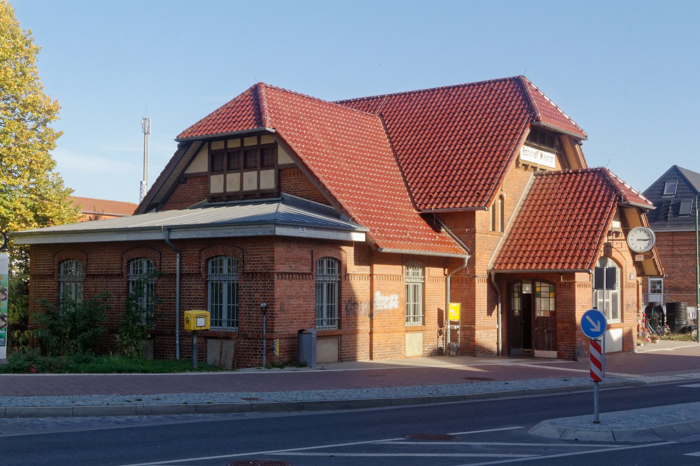 Bahnhof Wismar, Ansicht