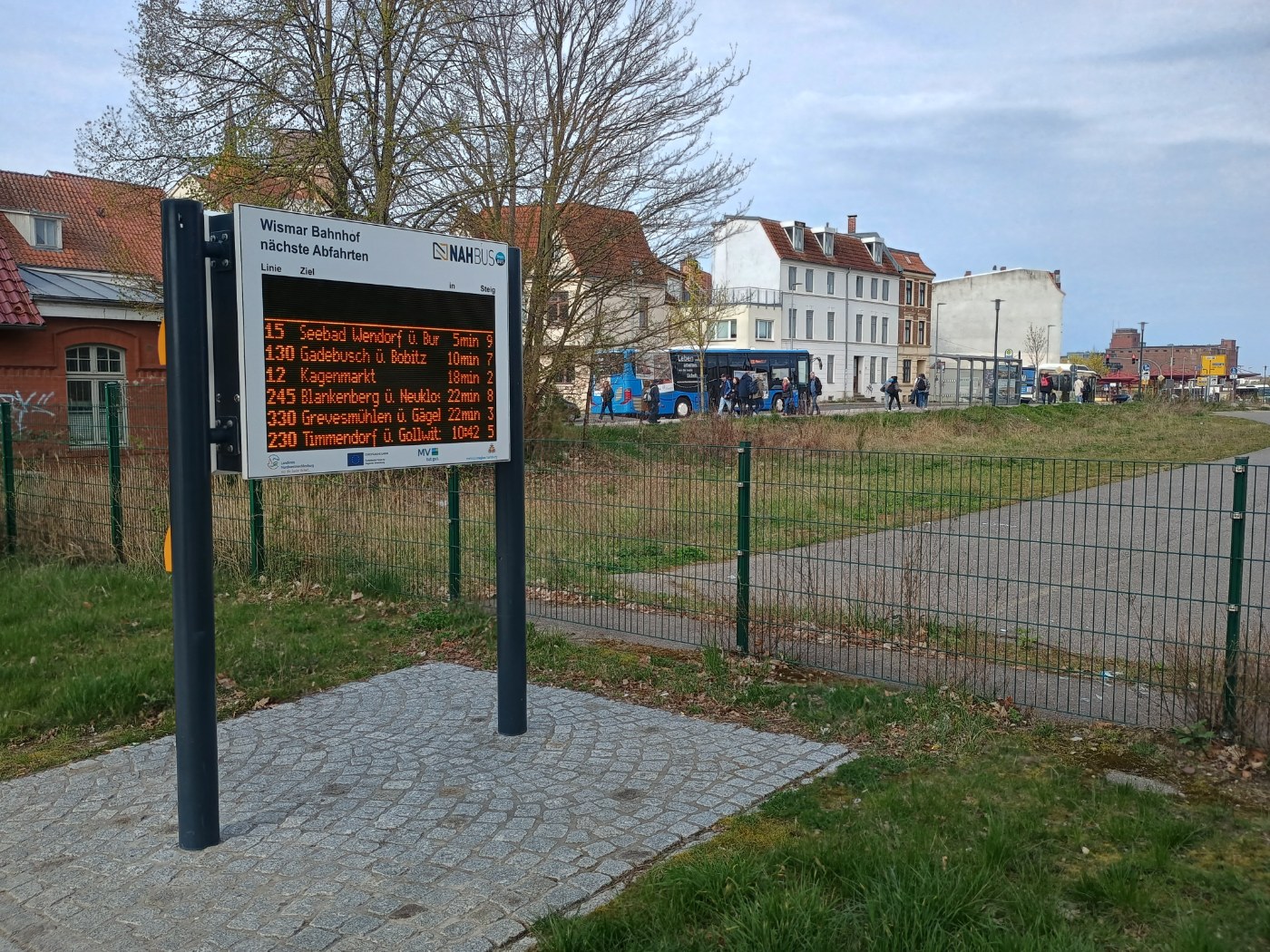 Bahnhof Wismar, Gleisbereich