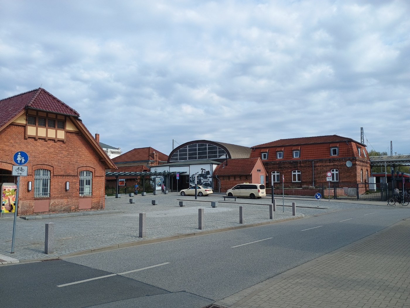 Bahnhof Wismar, Detail