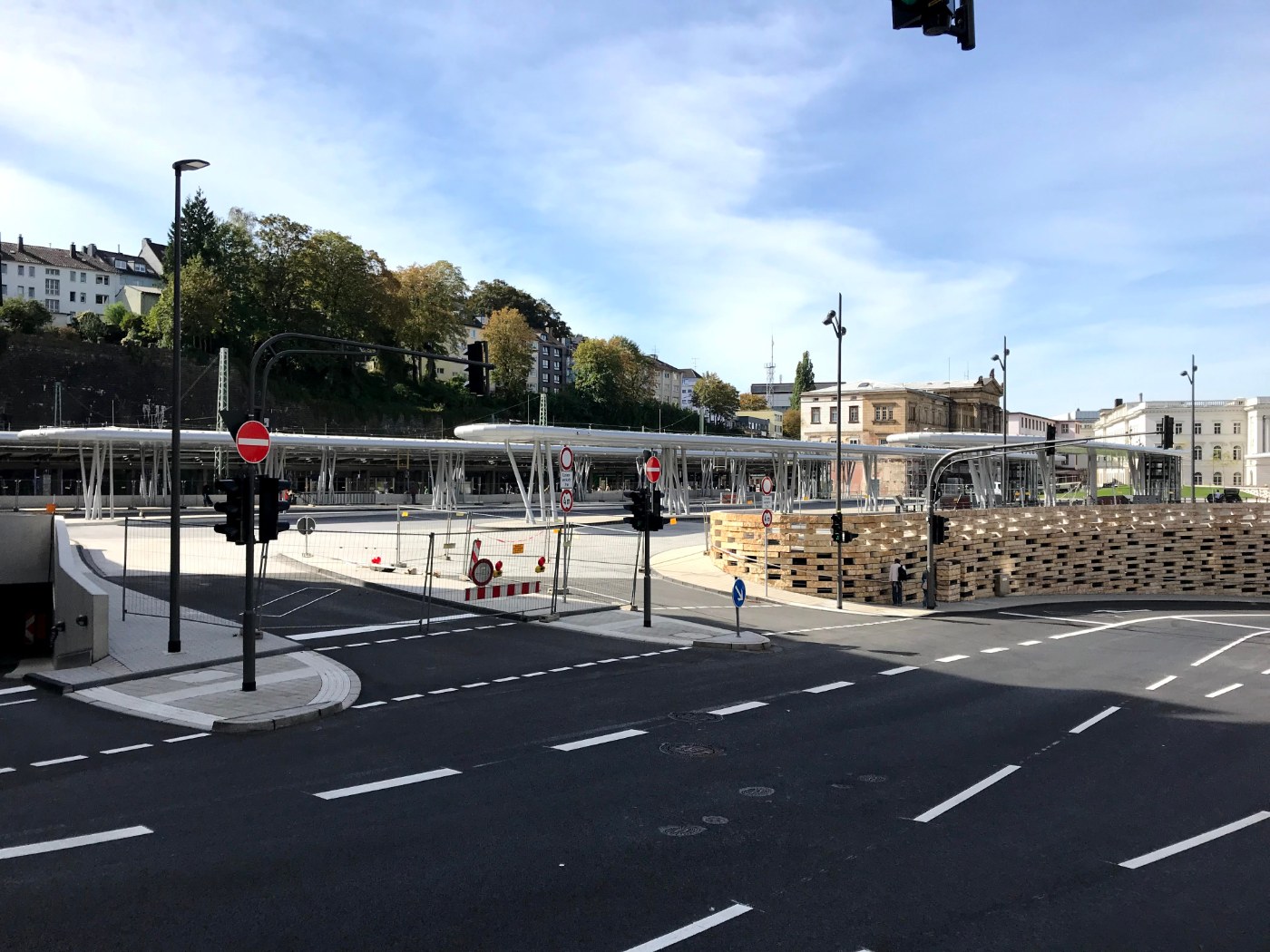 Busbahnhof am Hauptbahnhof Wuppertal