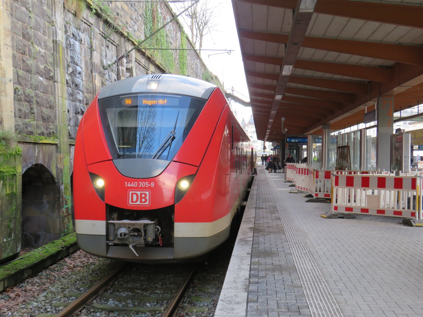 Regionalzug in Wuppertal