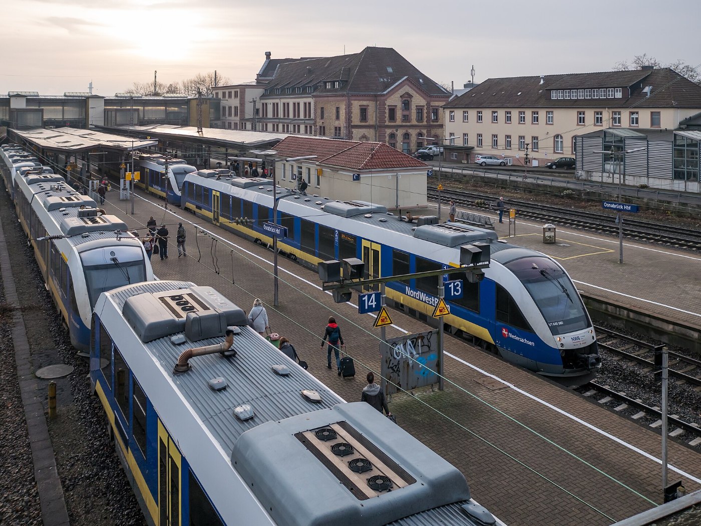 Osnabrück Hbf Gleise 11 14 04