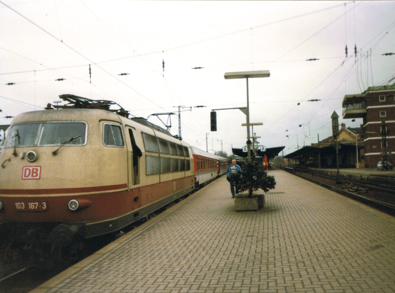 Elektrolok Baureihe 103 Bahnhof Osnabrück