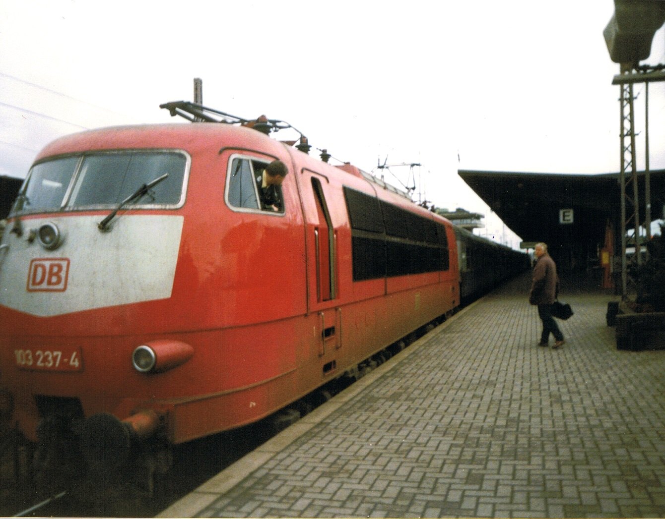 Elektrolokomotive Baureihe 103 Bahnhof Osnabrück