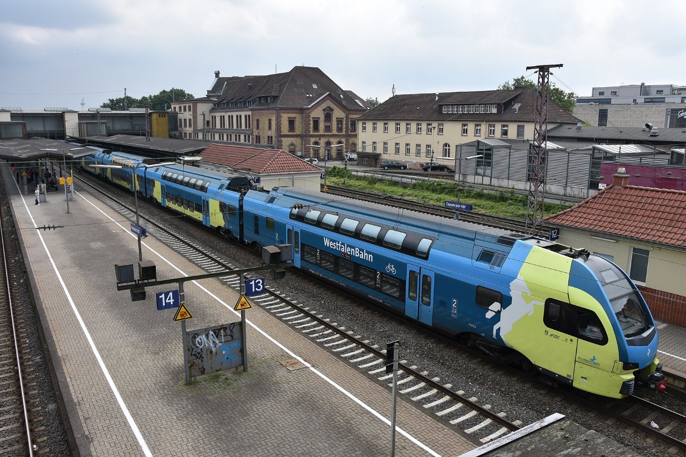 Stadler KISS im Bahnhof Osnabrück
