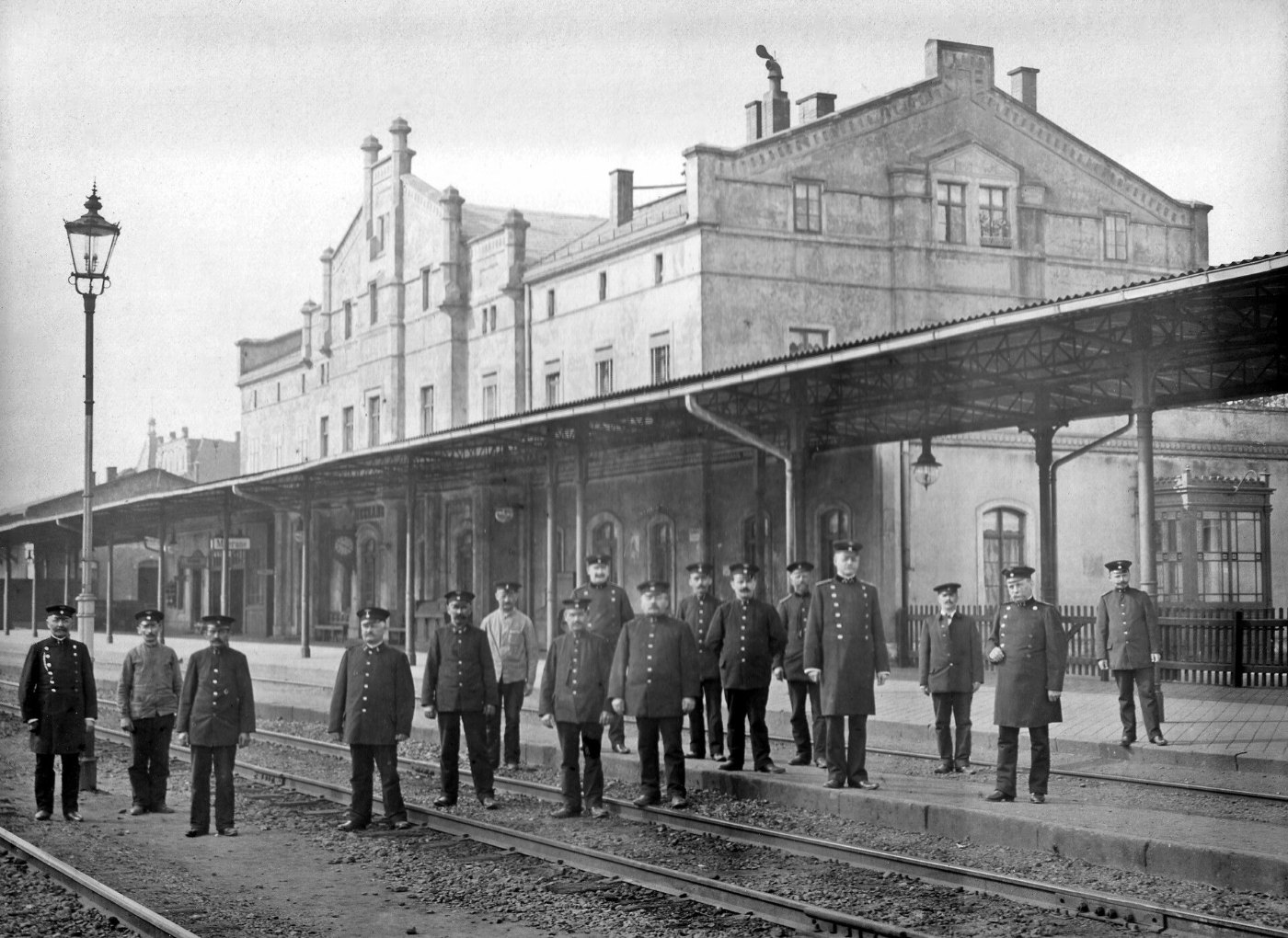 Bahnhof Meerane 1908