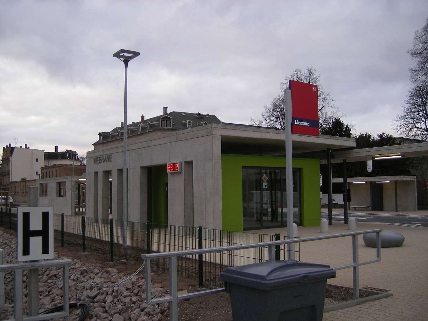 Bahnhof Meerane 2011