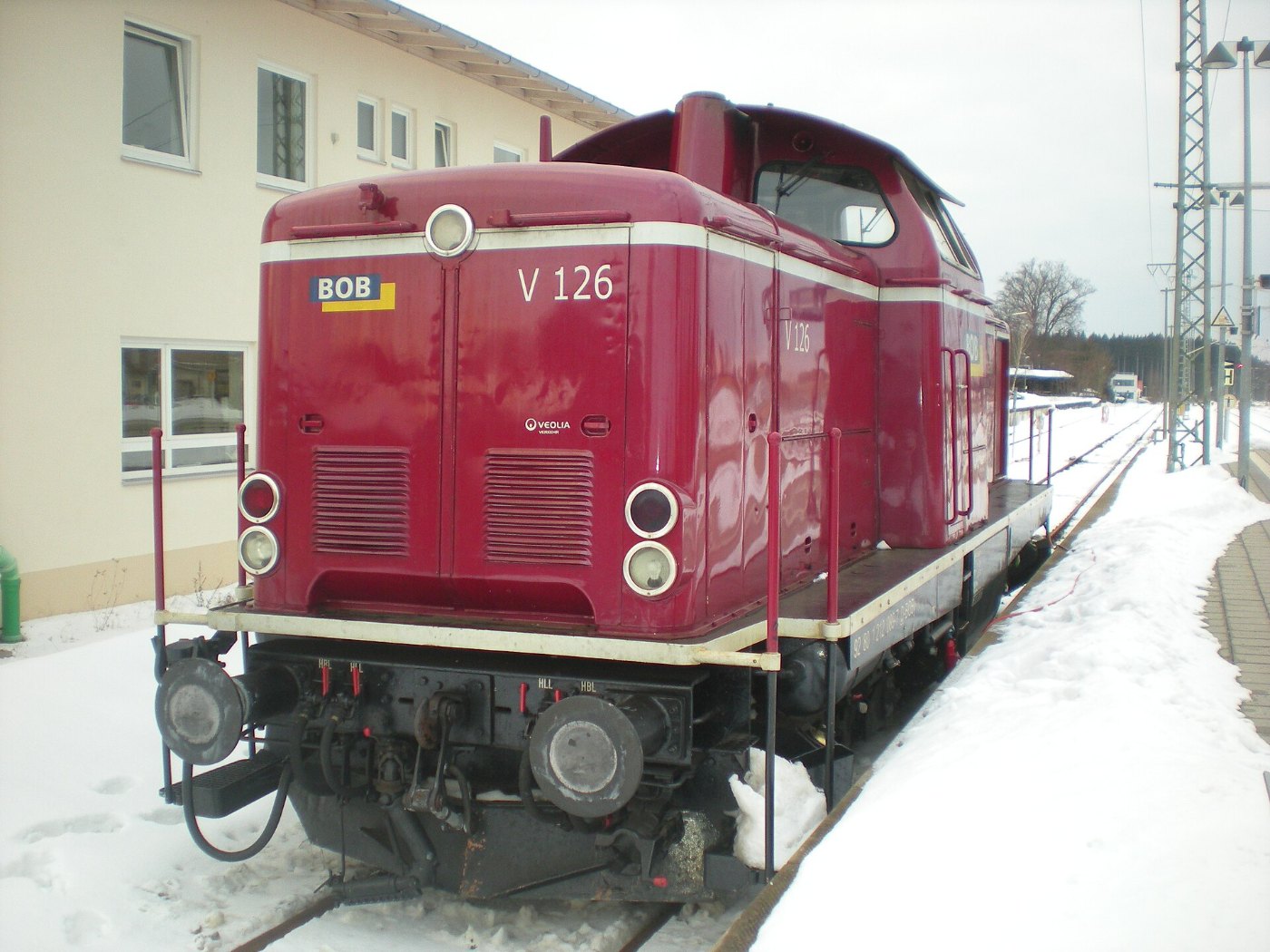 Bahnhof Holzkirchen V 126