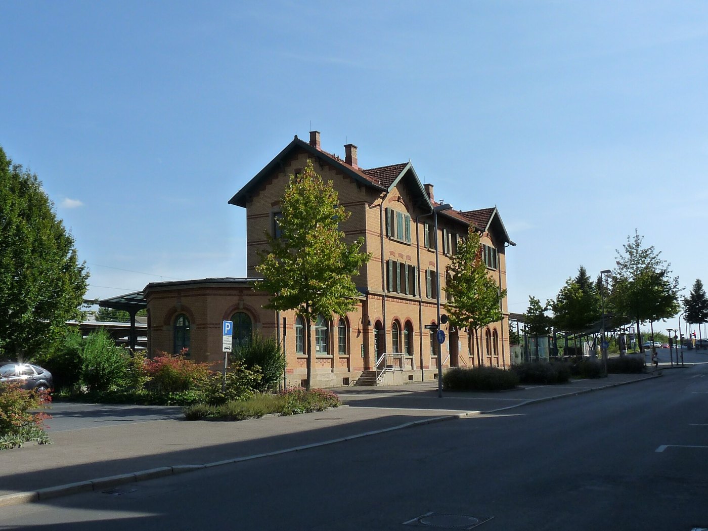 Kornwestheim Ehemaliger Bahnhof West Gesamtsicht