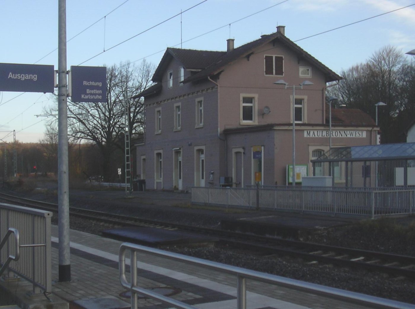 BahnhofMaulbronnWest