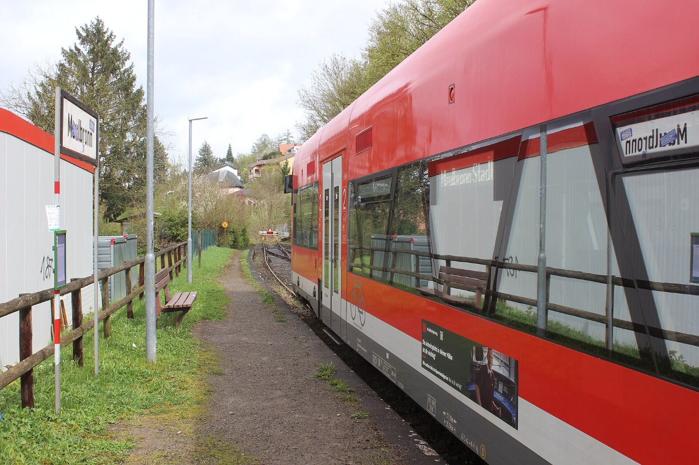 Bahnhalt Maulbronn Stadt