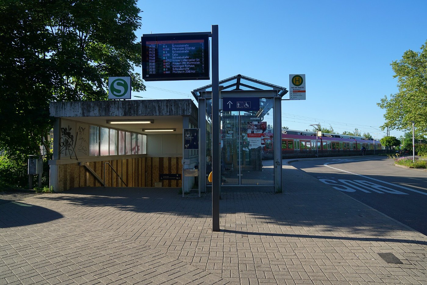 Bahnhof Weil der Stadt 07
