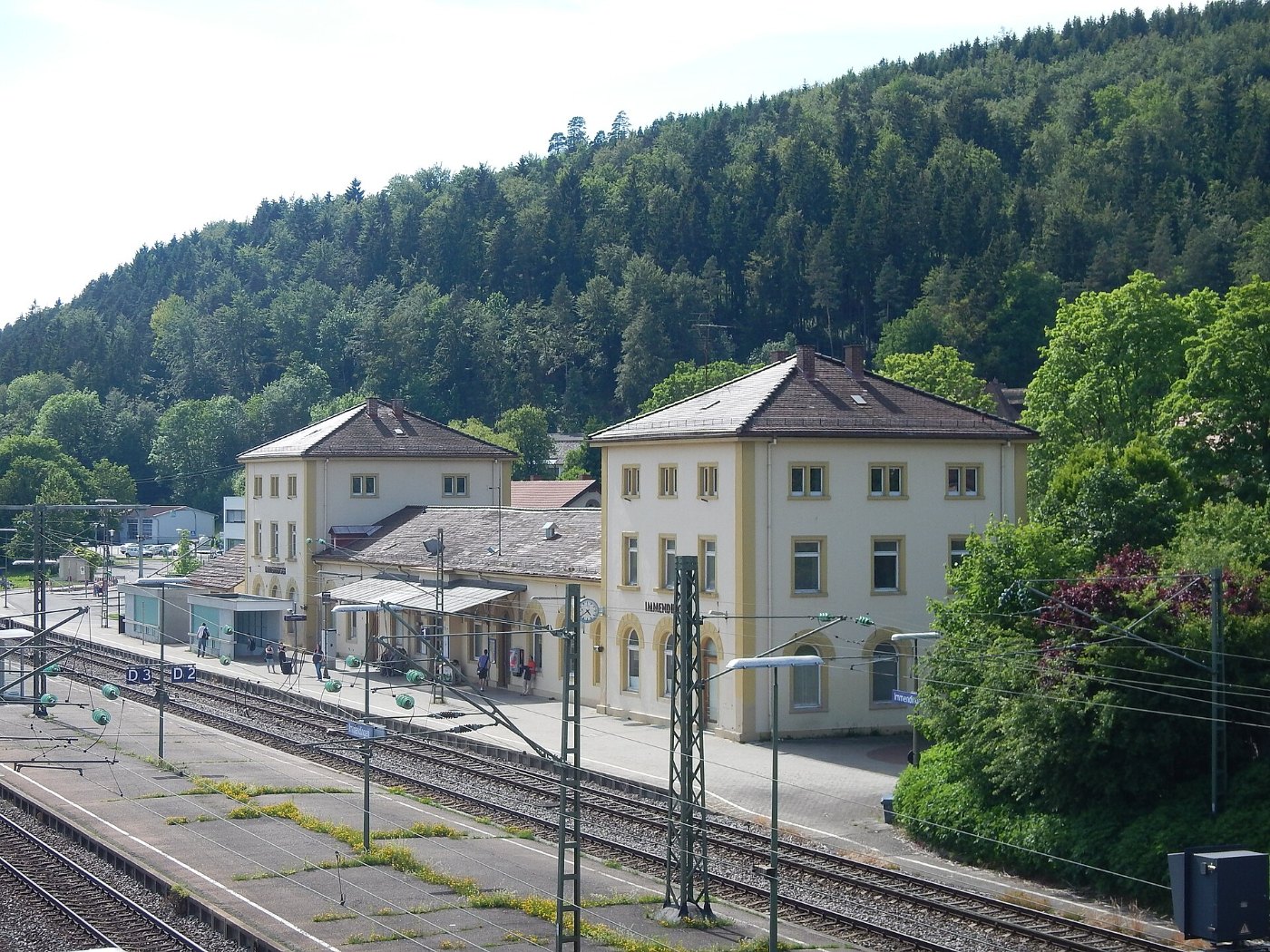 Bahnhof Immendingen panoramio