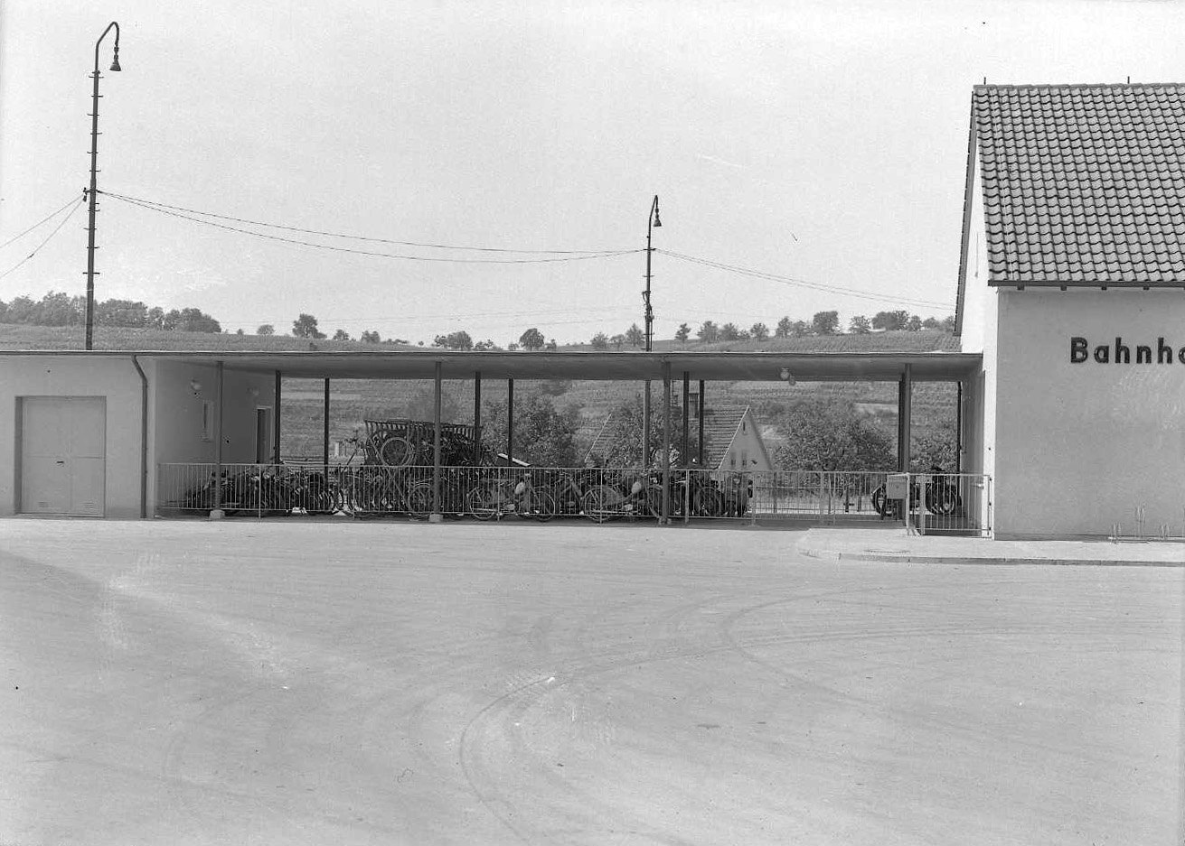 Lauffen am Neckar Bahnhof 1957 07 15 K 414 I Nr 650 2