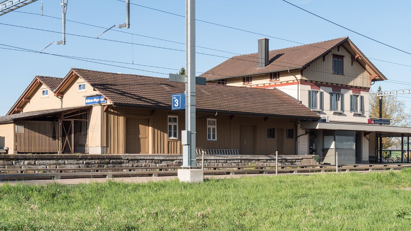 Bahnhof Müllheim Wigoltingen an der Thurtallinie