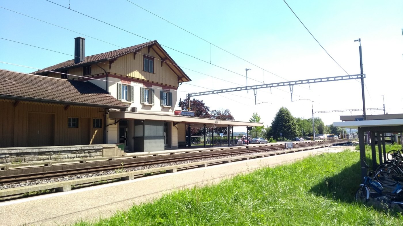 Bahnhof Müllheim Wigoltingen an der Thurtallinie 01