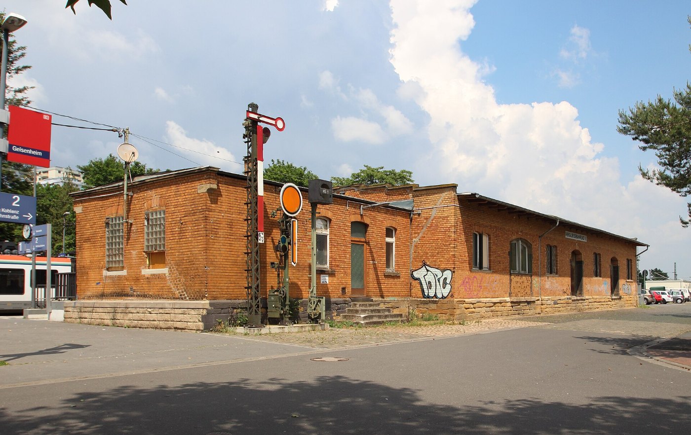 Bahnhof Geisenheim 002 Güterhalle