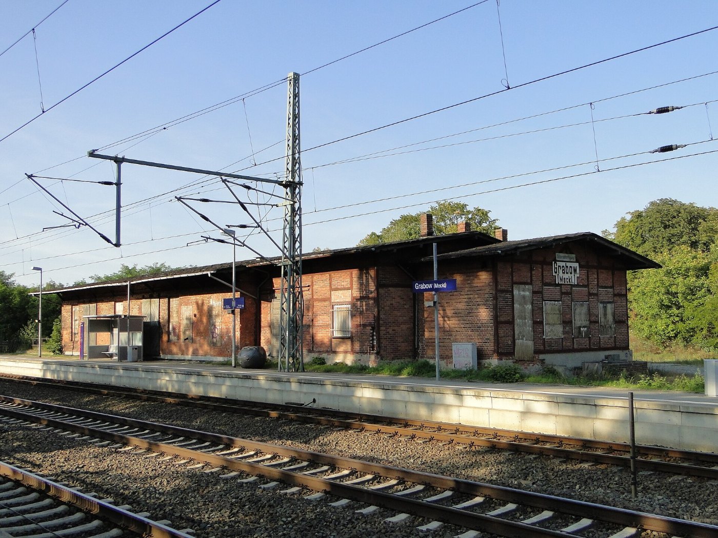 Grabow (Meckl) Bahnhof 083
