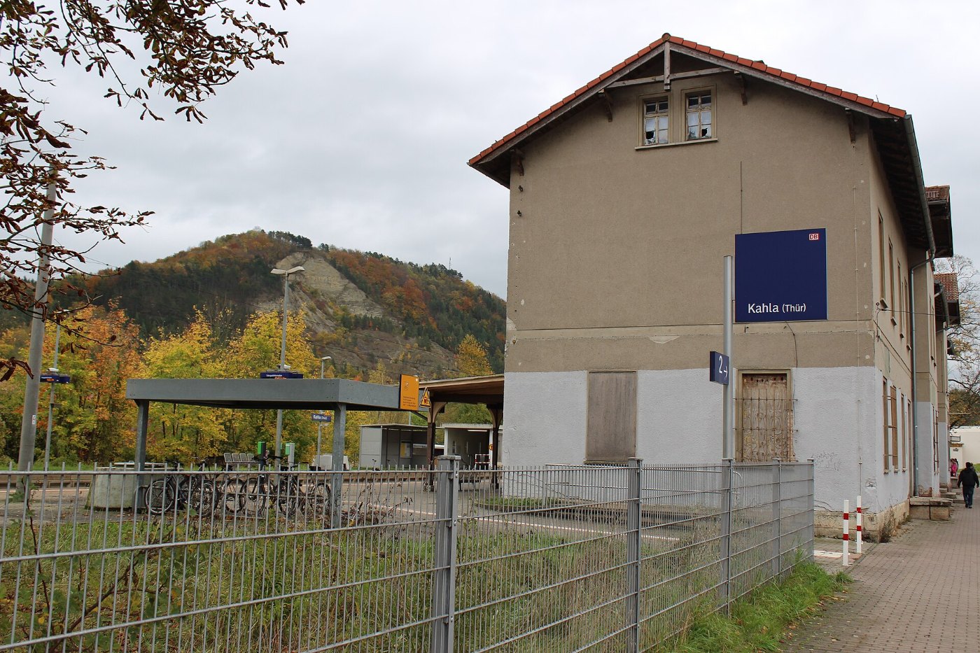 Bf Kahla, Zugang