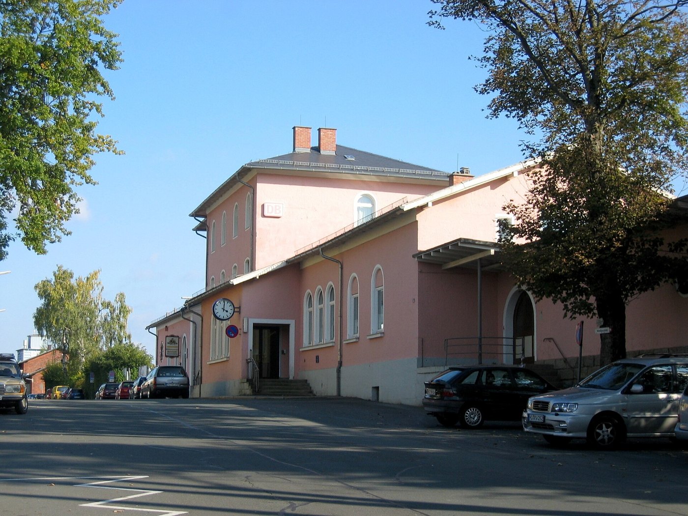 Bahnhof von Münchberg