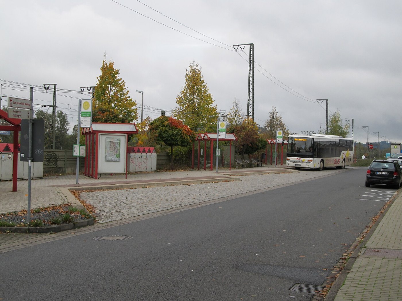 Bushaltestelle Bahnhof ZOB, 1, Nörten Hardenberg, Landkreis Northeim