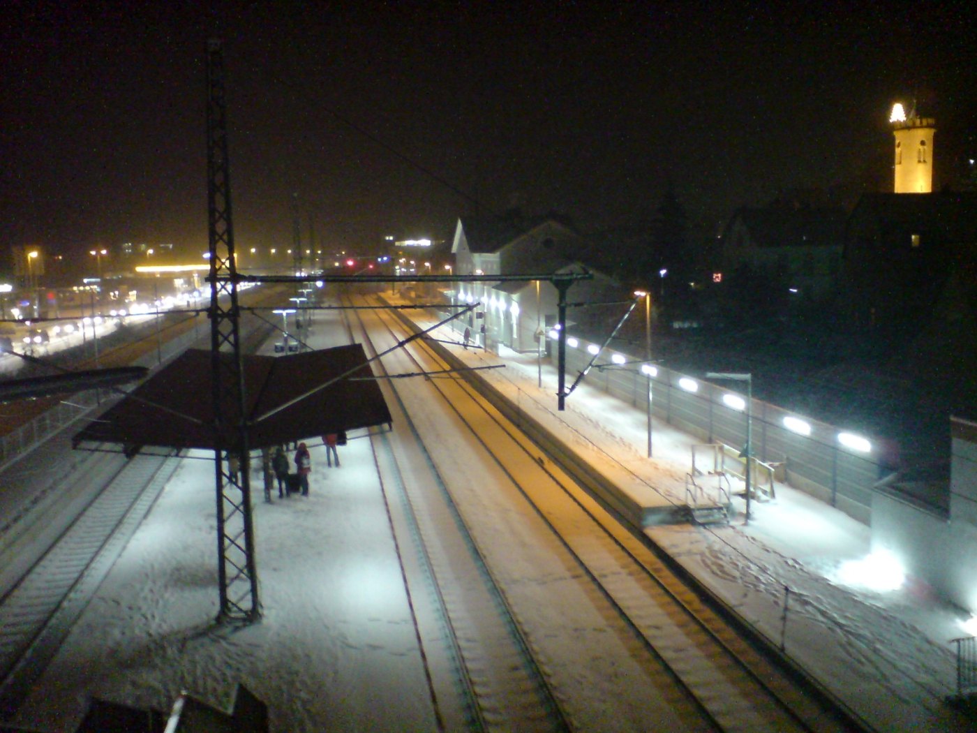 Oppenheim Train Station At Night I