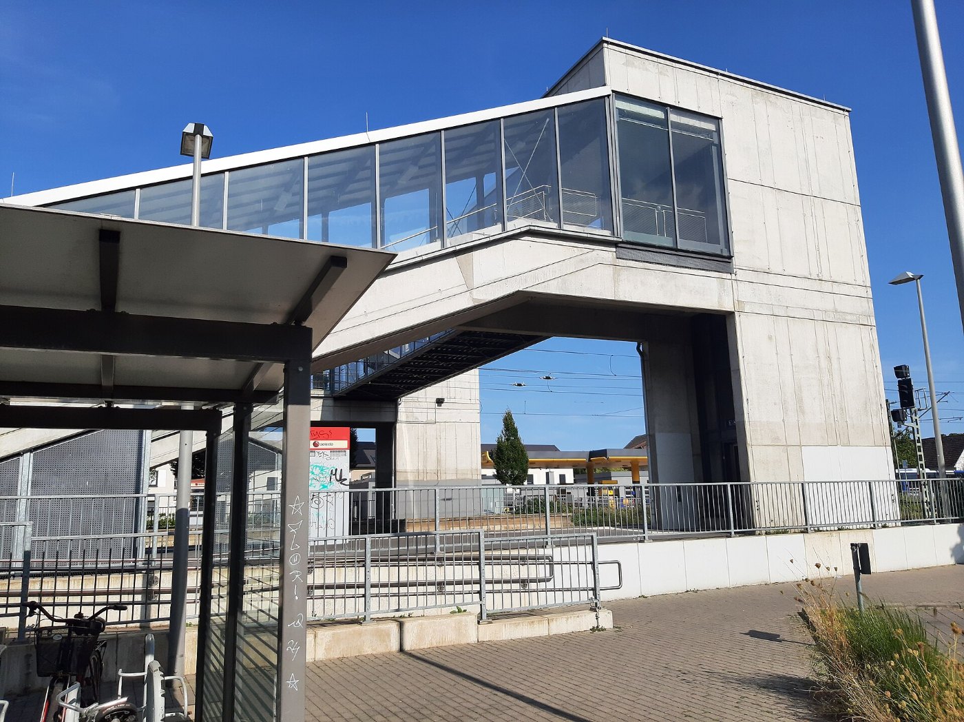 Bahnhof Oppenheim Neue Überführung
