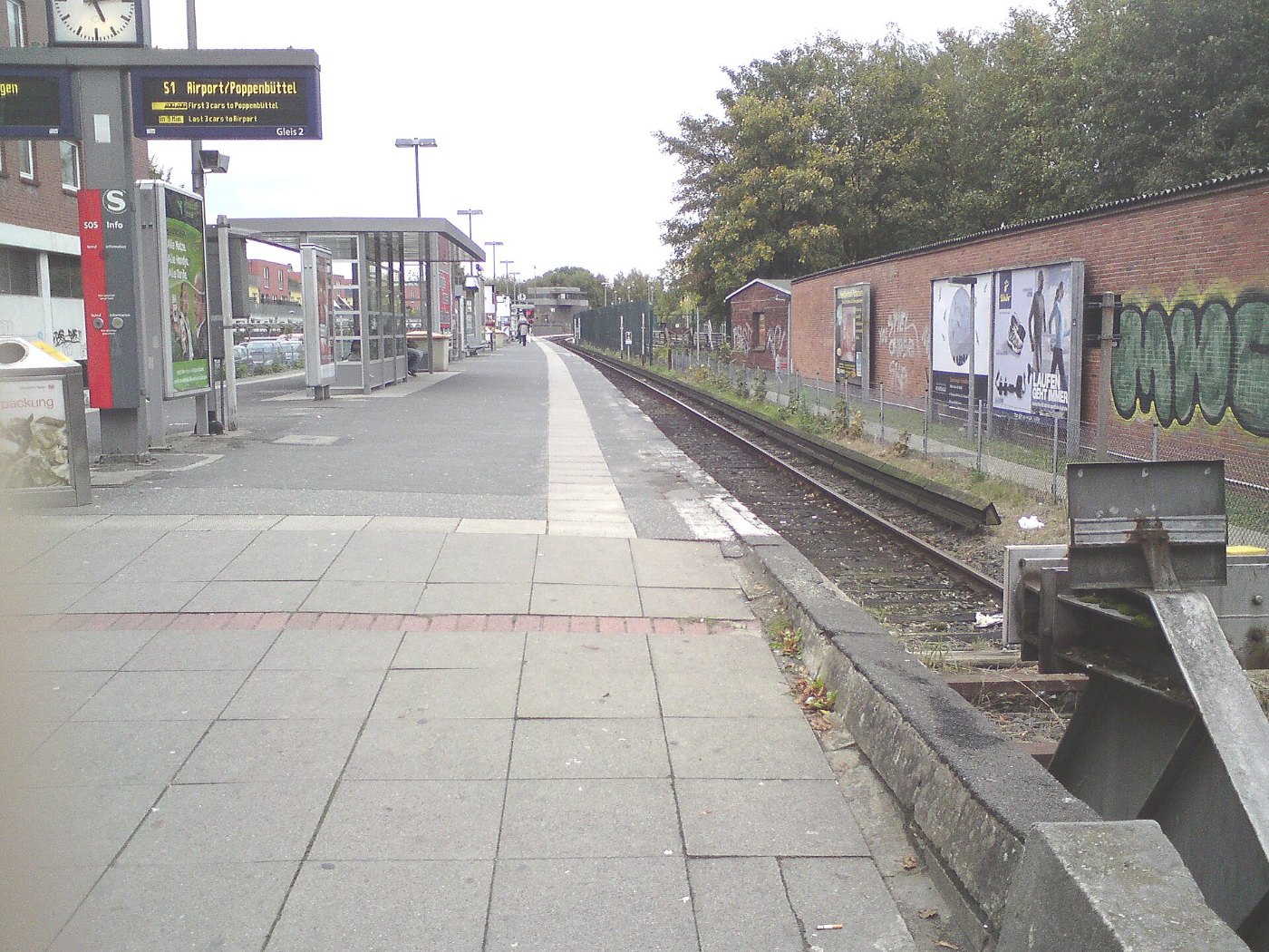 S Bahnhof Wedel der Hamburger S Bahn 2009a