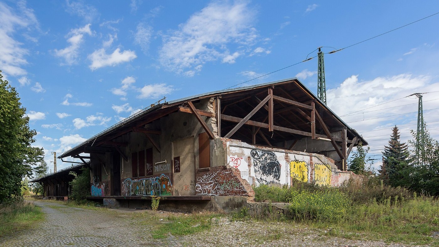 Coswig Kötitzer Straße 10 Alter Bahnhof Coswig Güterabfertigung I