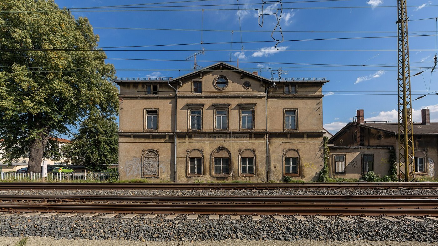 Coswig Kötitzer Straße 10 Alter Bahnhof Coswig Empfangsgebäude III