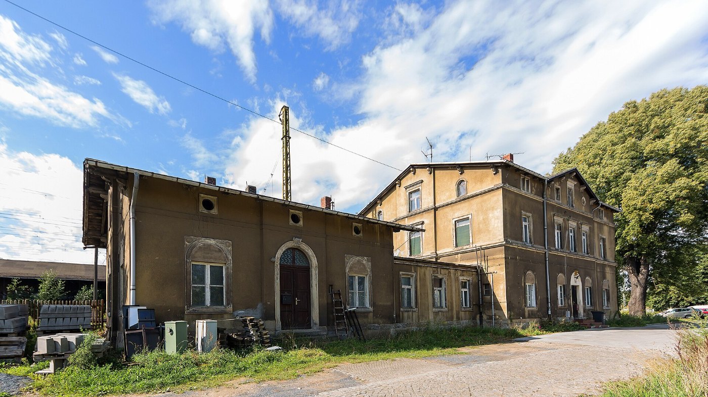 Coswig Kötitzer Straße 10 Alter Bahnhof Coswig Empfangsgebäude V