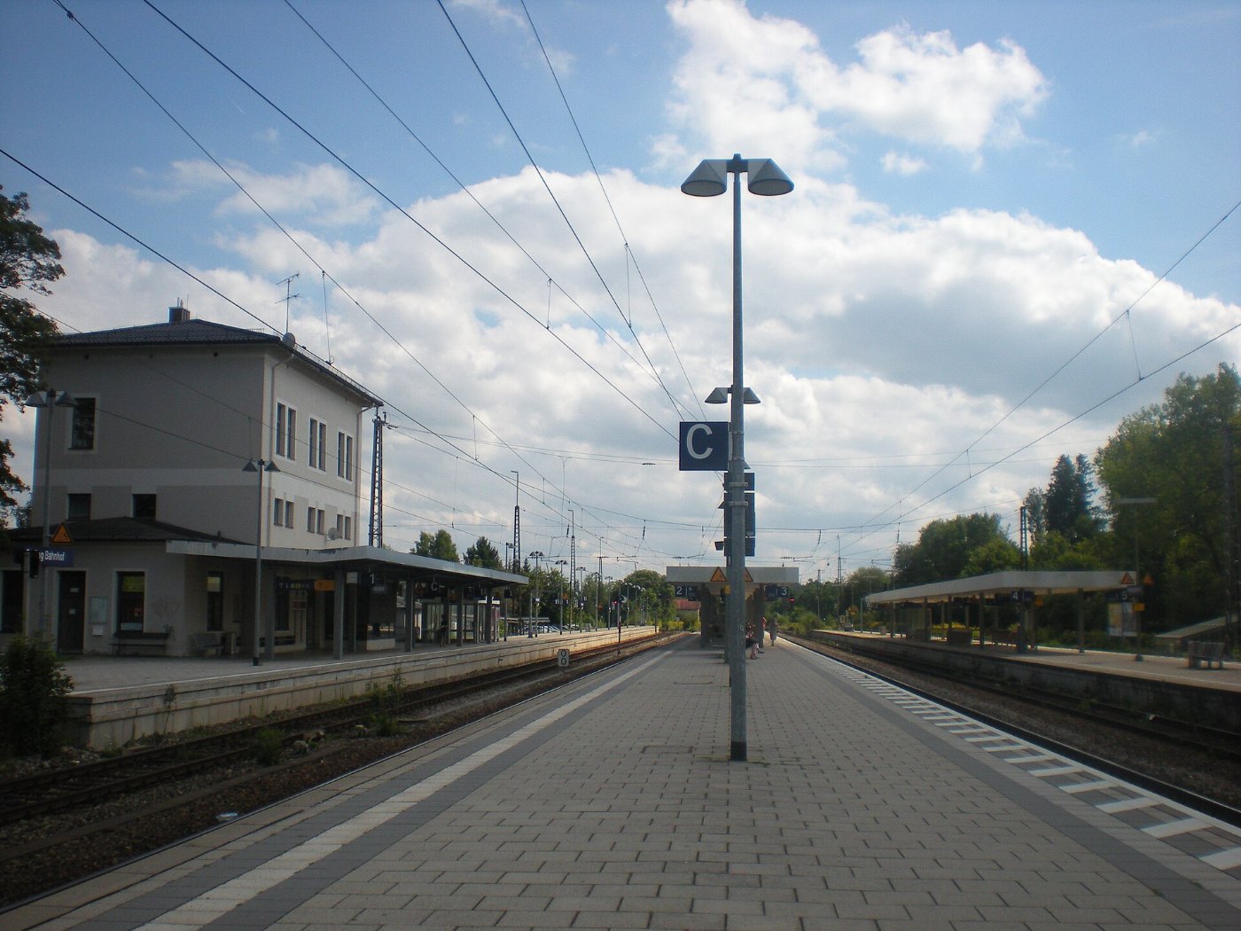 Grafing Bahnhof Bahnsteige
