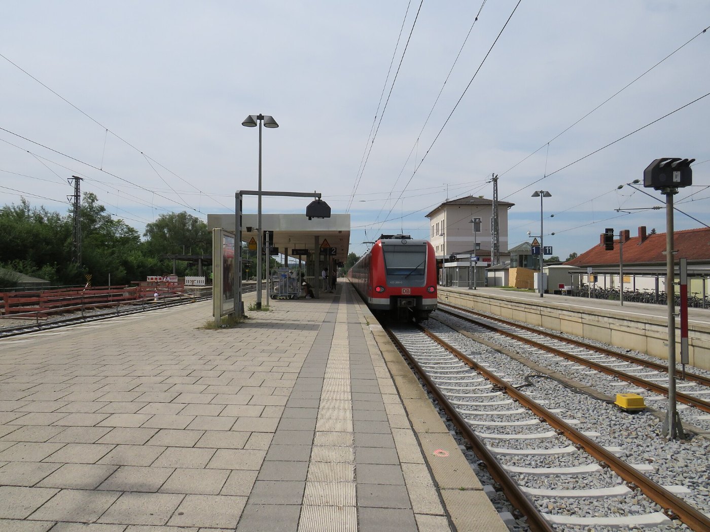 S Bahn in Grafing Bahnhof