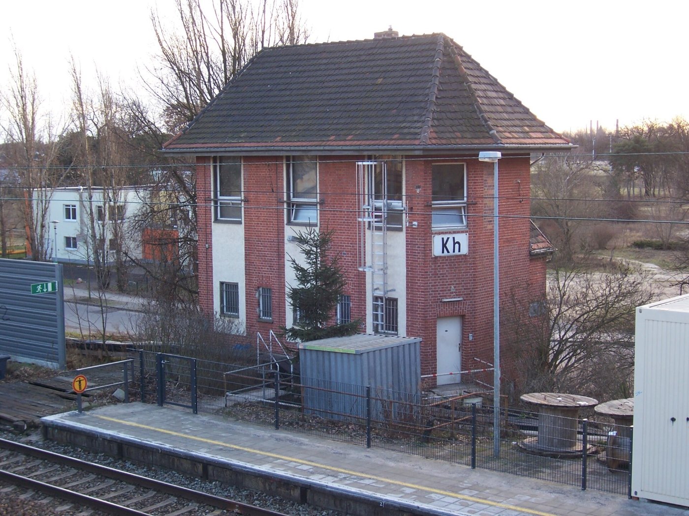 Bahnhof Berlin Karlshorst Stellwerk Kh (2)
