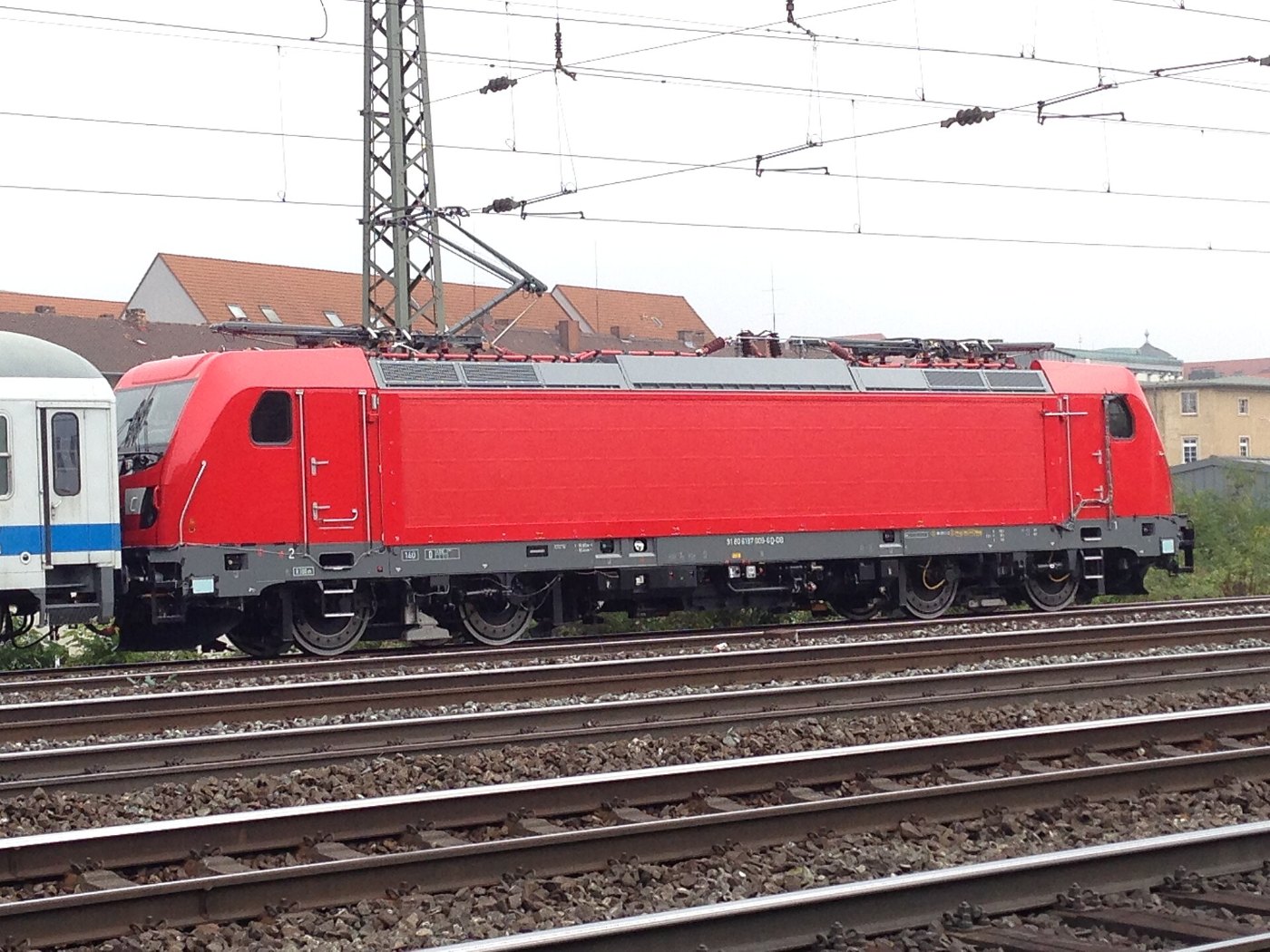 Baureihe 187 bei Testfahrten