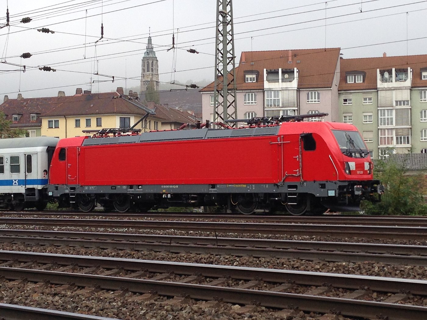 Baureihe 187 bei Testfahrten