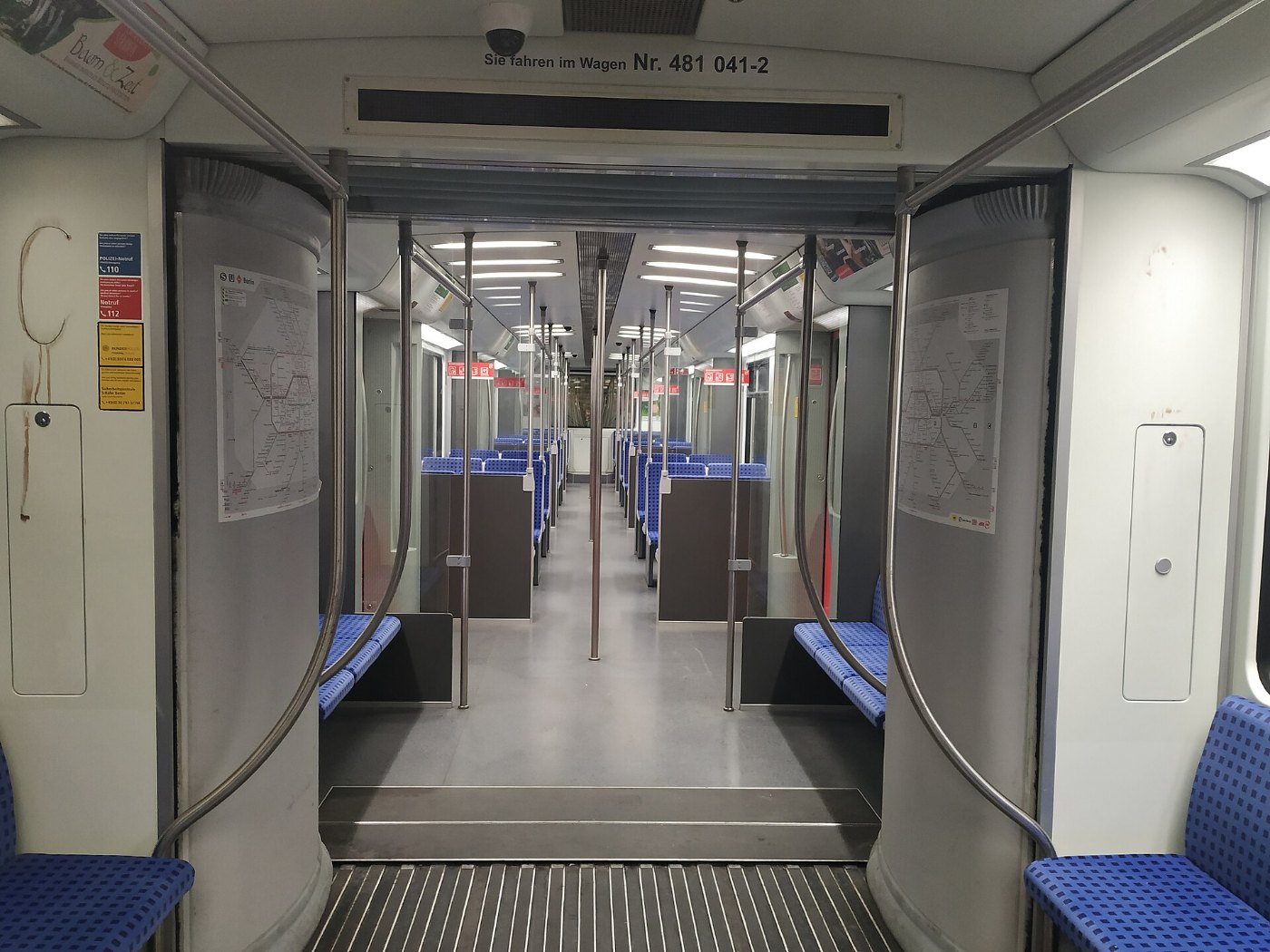S Bahn Berlin 481 Innenansicht