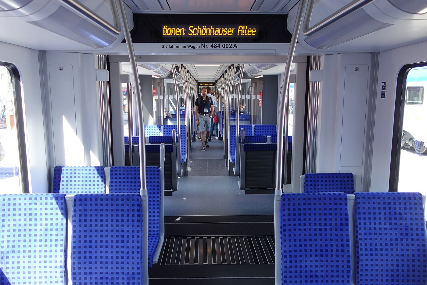 S Bahn Berlin Baureihe 484 Innenraum
