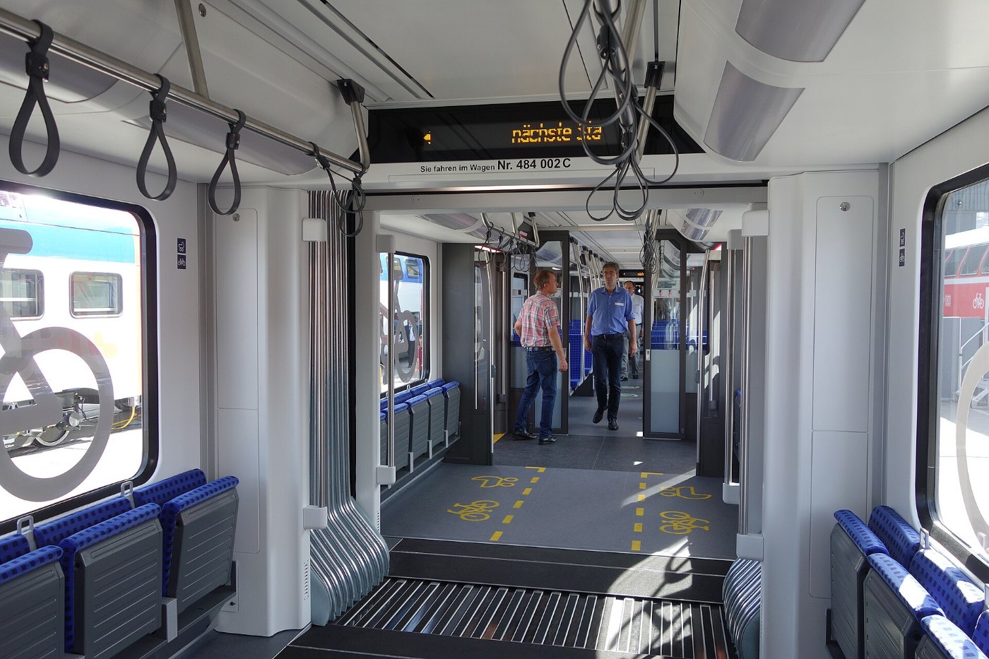 S Bahn Berlin Baureihe 484 Mehrzweckbereich