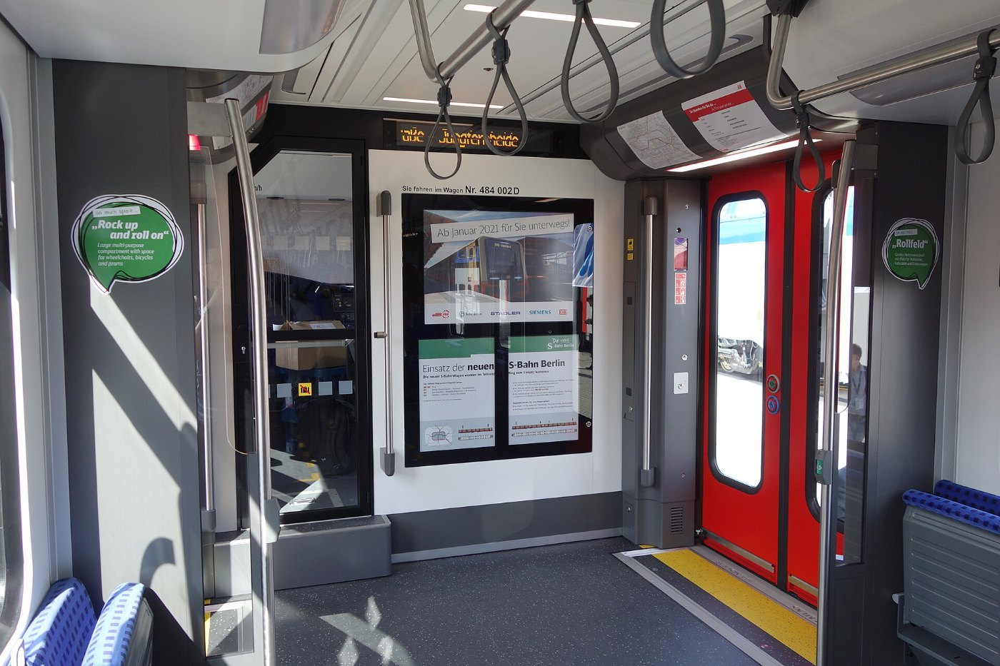 S Bahn Berlin Baureihe 484 Rollstuhlbereich